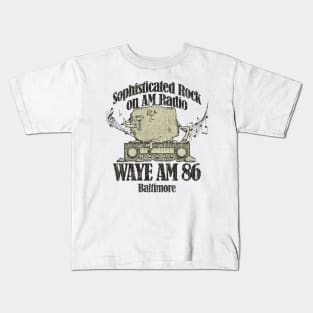 WAYE 860 AM Baltimore 1955 Kids T-Shirt